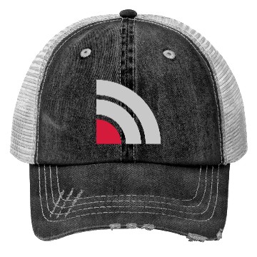 Discover cell phone icon wifi Trucker Hats
