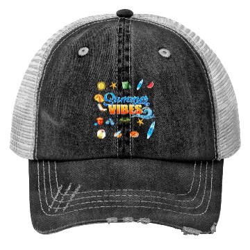 Discover SUMMER VIBES Trucker Hats