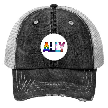 Discover Allyship - LGBTIQ Queer Gay Pride CSD Trucker Hats