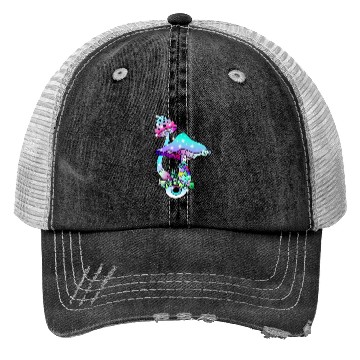 Discover Magic Mushrooms Eye Psychedelic Art Trucker Hats