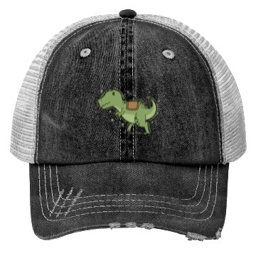 Discover T-Rex Dino with Saddle for riding Reptile Trucker Hats