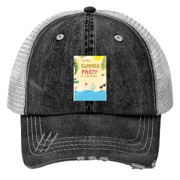 Discover Summer party Trucker Hats