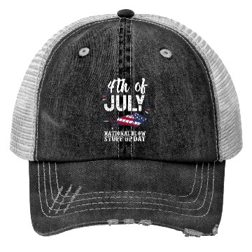 Discover July 4th National Fireworks Day Trucker Hats