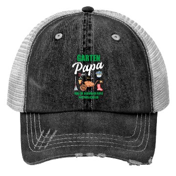 Discover Garden Dad Funny Quote Gift Men Trucker Hats