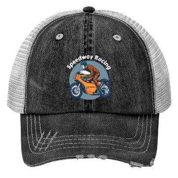Discover Speedway Racing Trucker Hats
