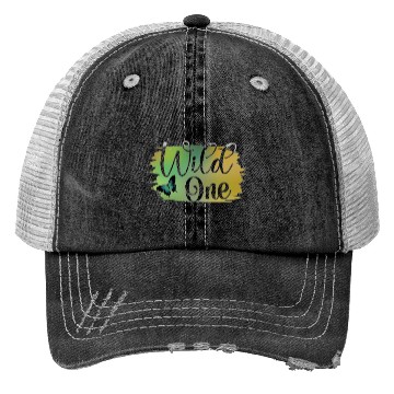 Discover Wild One Butterfly Trucker Hats