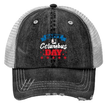 Discover Columbus Day Italian Pride Trucker Hats