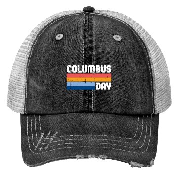 Discover Columbus Day Italian Pride Trucker Hats