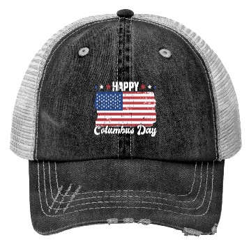 Discover Columbus Day Italian Pride Trucker Hats