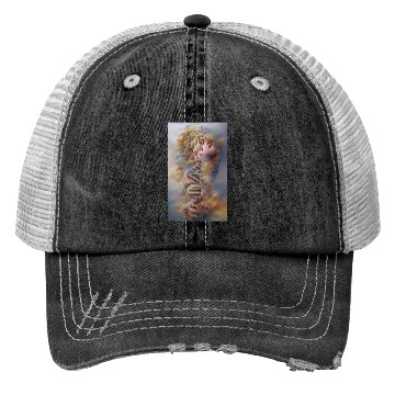 Discover Ribosome Snowflake Trucker Hats