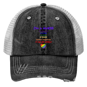 Discover Rainbow Nurse Trucker Hats