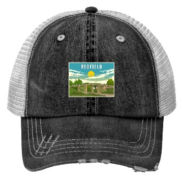 Discover Redfield Historic James Street Bridge Trucker Hats