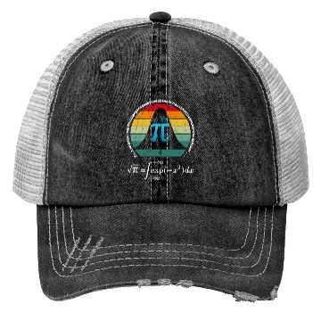 Discover Cool Math Teacher Gift : Normal distribution funny Trucker Hats