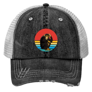 Discover Monkey Trucker Hats