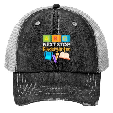 Discover ABC Next Stop Kindergarten Trucker Hats