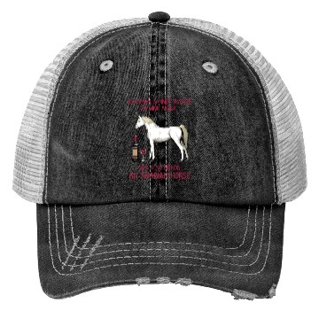 Discover Horse Lover Wine Lover Trucker Hats