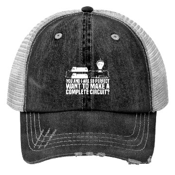 Discover Electrician Electrical Engineer Lineman Trucker Hats
