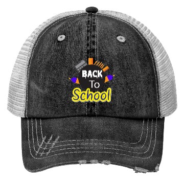 Discover education back to school elements Trucker Hats