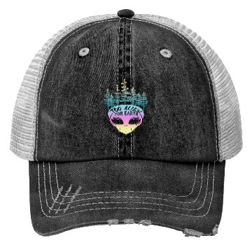 Discover too alien for earth Trucker Hats