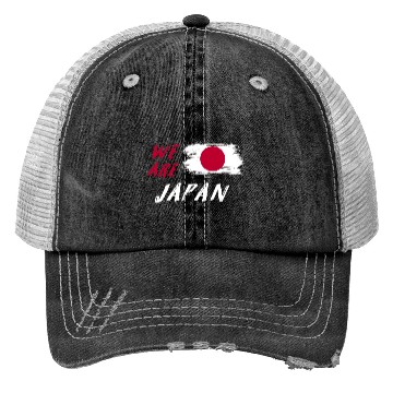 Discover We are Japan flags Design Trucker Hats