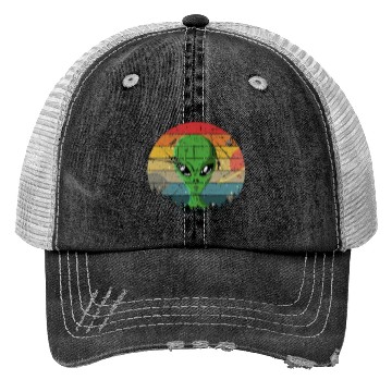 Discover Alien Gift Extraterrestrial UFO AREA 51 Sci-fi Trucker Hats