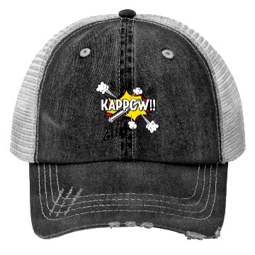 Discover Kappow Bullets Gun Explosion Big bang Aesthetic Trucker Hats