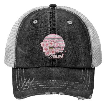 Discover Cherry Blossoms Nature Lover Flower Trucker Hats