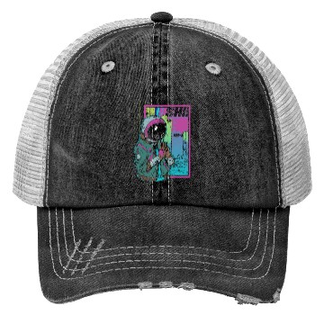 Discover Chaos Astronaut Punk Spaceman Trucker Hats