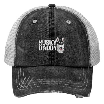 Discover husky daddy 02 Trucker Hats