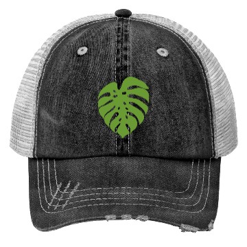 Discover Tropical Leaves Trucker Hats