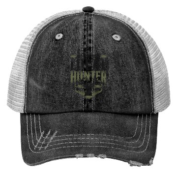 Discover Buck Deer Hunting Hunter Vintage Trucker Hats
