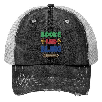 Discover Books And Bling Trucker Hats