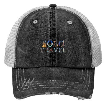 Discover in love with solo travel, in all seasons Trucker Hats