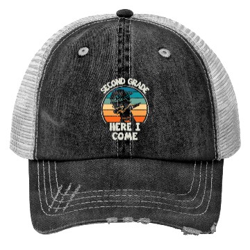Discover Second Grade Back to School Teacher Trucker Hats