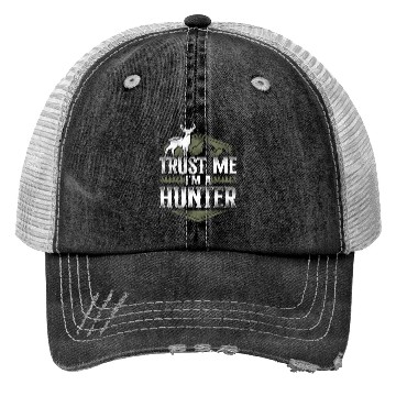 Discover Buck Deer Hunting Hunter Vintage Trucker Hats