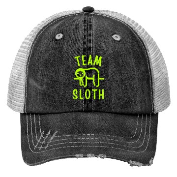 Discover Team Sloth Trucker Hats