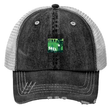 Discover Buck Deer Hunting Hunter Zombie Trucker Hats