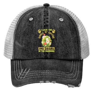 Discover Daisy Garden Gardening Gardener Trucker Hats