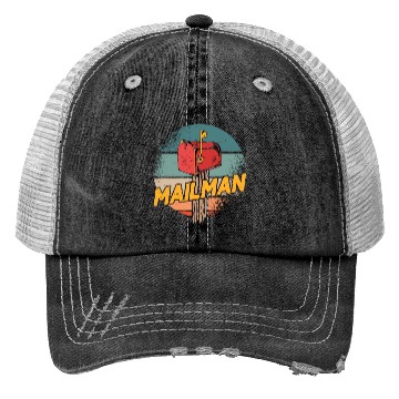 Discover Mailman Mail Courier Postman Postal Worker Trucker Hats