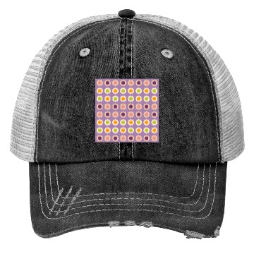 Discover Power Flowers Phone case, Purple Pattern Trucker Hats