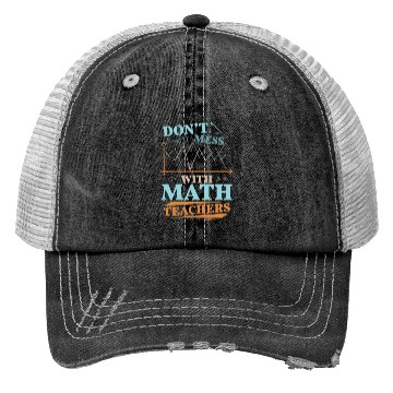 Discover Mathematics math mathematician math teacher gift Trucker Hats
