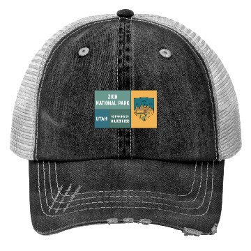 Discover Zion National Park Trucker Hats