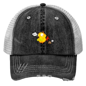 Discover Chicken Shit Trucker Hats