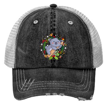 Discover Ugly Christmas Sweater Koala Trucker Hats
