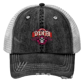 Discover Death:The Graveyard Trucker Hats