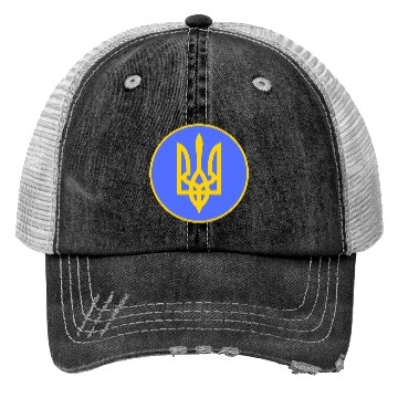 Discover Ukraine trident Trucker Hats