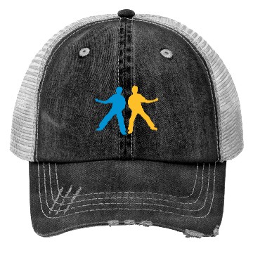 Discover Team 2 air guitar Trucker Hats