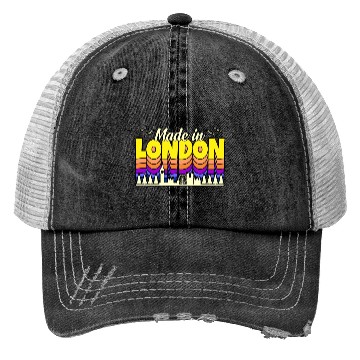 Discover London Funny Gift Idea Trucker Hats