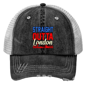 Discover London Funny Gift Idea Trucker Hats