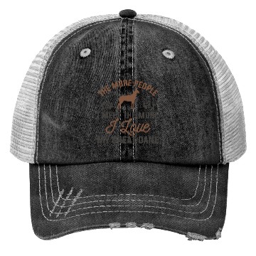 Discover I Love My Great Dane Trucker Hats
